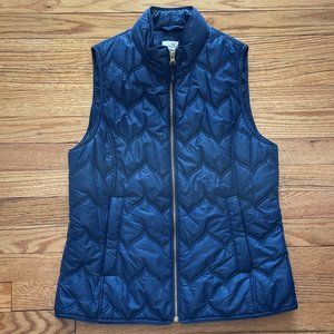 Vineyard Vines Ladies Navy Blue Puffer Vest Size Small